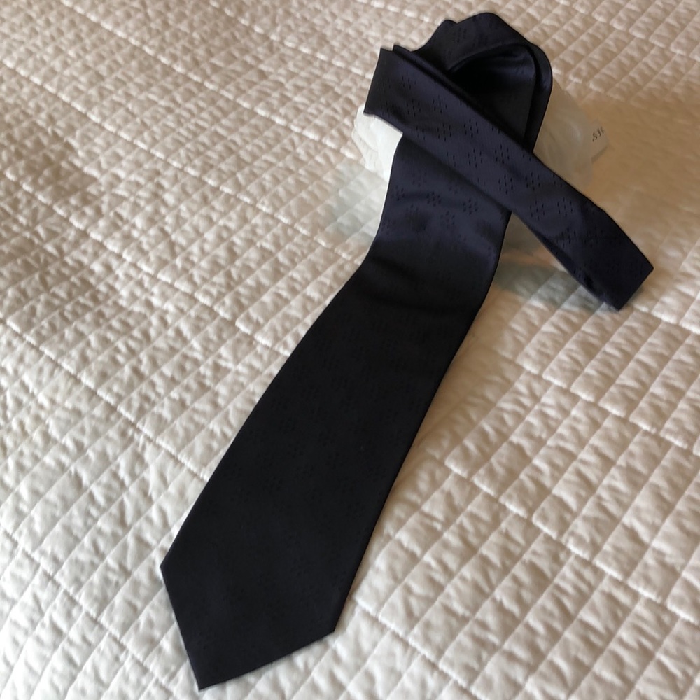 Zinc men’s 100% silk tie